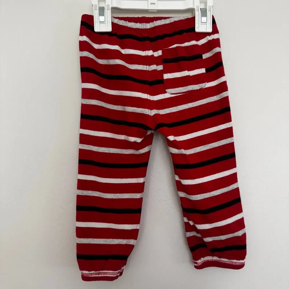 babyGap Joggers/Sweatpants: Stripes, Stars, and Love (XO), Includes 3 Pair
